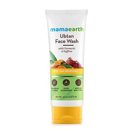 Mamaearth Ubtan Natural Face Wash for All Skin Type