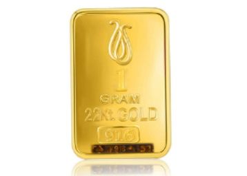 Senco Gold 22k (916) Yellow Gold Bar