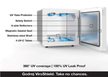 Godrej ViroShield 4.0-30L UV-C Disinfecting Device