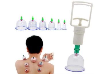 VR SHOPEE 6Pcs Chinese Health Care Medical Vacuum Body Cupping Set