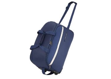 Lavie Sport Lino M Cabin Size 53 cms Wheel Duffle Bag for Travel | 2 Wheel Luggage Bag
