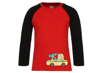 Karrot by Shoppers Stop Boys Round Neck Colour Block Tee