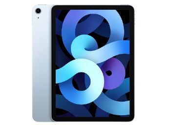 2020 Apple iPad Air with A14 Bionic chip (10.9-inch/27.69 cm, Wi-Fi, 64GB) - Sky Blue (4th Generation)