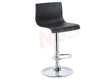 MBTC® Meshot® Cafeteria Restaurant Office Bar Stool Chair in Black
