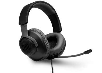 JBL Quantum 100, Wired Over Ear Gaming Headphones