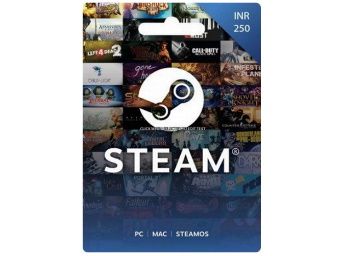 INR 250 Steam Wallet Code (Digital Code- Email Delivery within 2 hours)