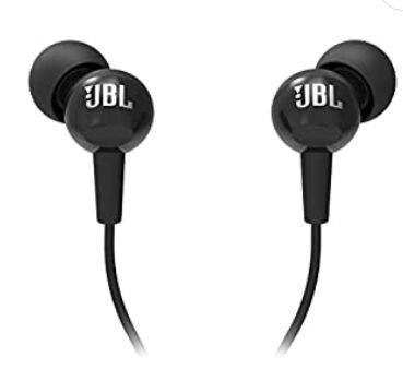 JBL C100SI Wired In Ear Headphones with Mic