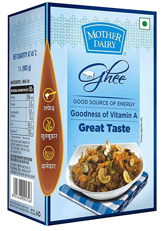 Mother Dairy Pure Healthy Ghee, 1L