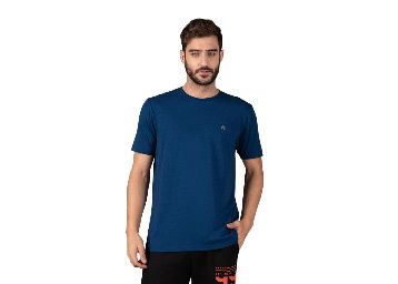 ALTLIFE by Shoppers Stop Solid Cotton Blend Regular Fit Mens Athleisure T-Shirt