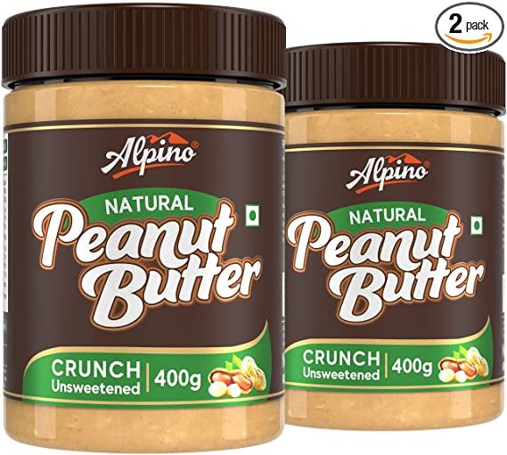 Alpino Natural Peanut Butter Crunch 800 G 