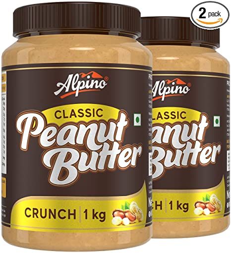 Alpino Classic Peanut Butter Crunch 2 KG | 90% Roasted Peanuts
