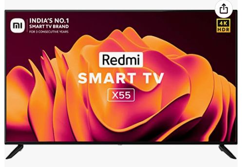 Redmi 139 cm (55 inches) 4K Ultra HD Android Smart LED TV