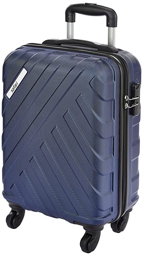 Safari RAY Polycarbonate 53 cms Midnight Blue Hardsided Cabin Luggage 