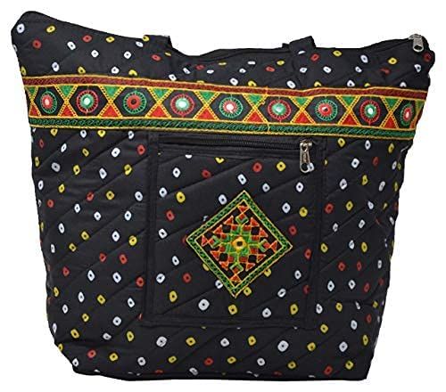 Bandhani Trends Women’s Handcrafted Cotton Handbag