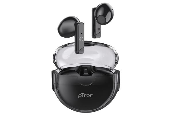  pTron Bassbuds Fute 5.1 Bluetooth Truly Wireless in Ear Earbuds at Rs.799