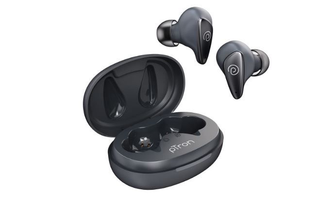  pTron Bassbuds Wave ENC Bluetooth 5.3 Wireless Headphones at Rs.799