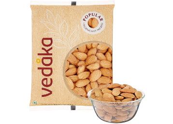 Vedaka Popular Whole Almonds, 200g at jsut Rs.209