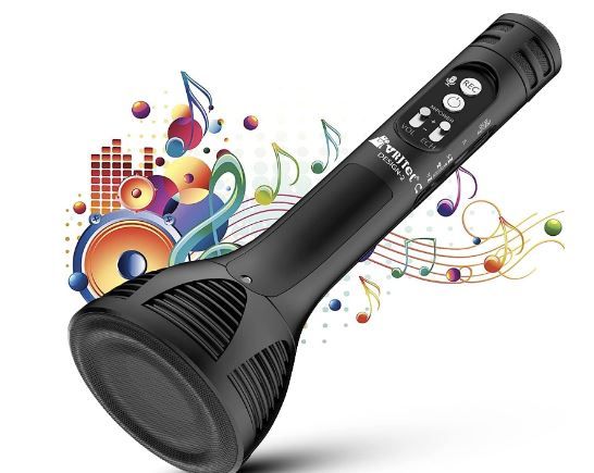  Wireless Bluetooth Karaoke Microphone AT RS.999