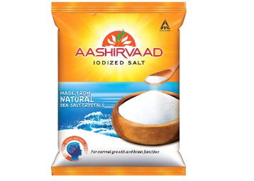 Lowest Price - Aashirvaad Salt 1KG 