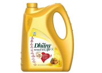 Best To Buy - Dhara Life Refined Ricebran Oil Jar, 5L
