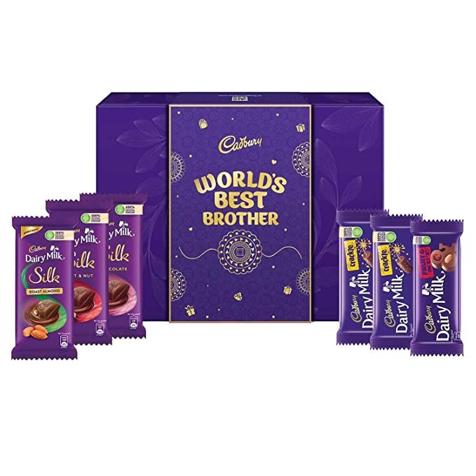 Cadbury Rakhi Gift Pack for Brother, 281g