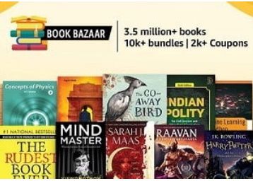 Book Bazaar Offer - Popular Books Is Coming For Free