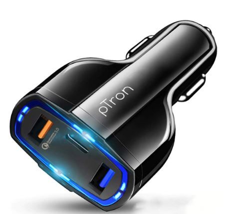  pTron Bullet Pro 36W ,Fast Car Charger Adapter At Rs.299