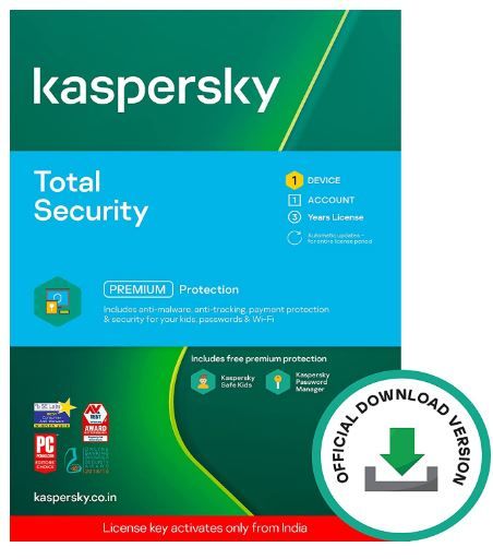 Kaspersky | | 1 User | 3 Years | Email Delivery in 2 hours - no CD At Rs.999