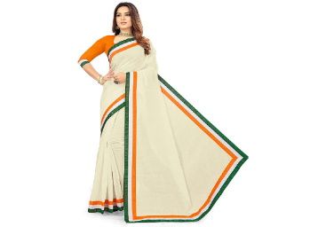Most Trendy - Motihamir Independence Day Saree for women
