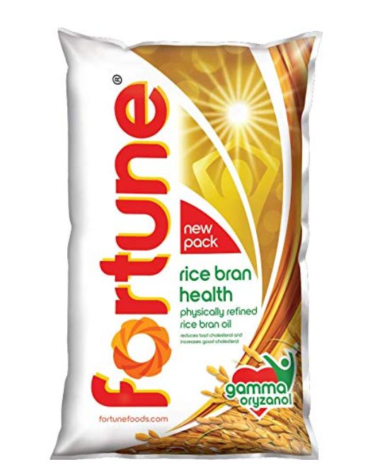 Fortune Rice Bran Health Oil, 1l Pouch