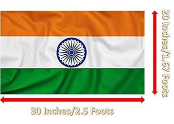 UNIq Indian Outdoor India Flag Tiranga | 2.5 Foot