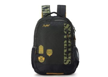 Skybags School Backpack with Rain Cover At Just Rs.1569