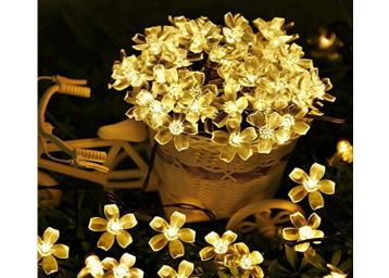 Flower LED Curtain String Window Lights Indoor At Just Rs.299