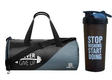 Hang It Gym Bag Combo for Men At Just Rs.469