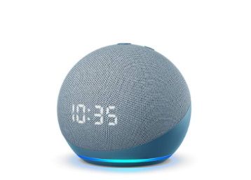 Echo Dot (4th Gen, 2020 release) with clock At Just Rs.