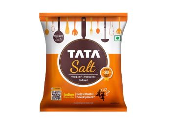 Tata Salt, Vacuum Evaporated Iodised, 1kg Pouch At Just Rs.22