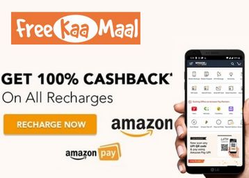 Flat 100% Cashback On Recharge & Bill Payment