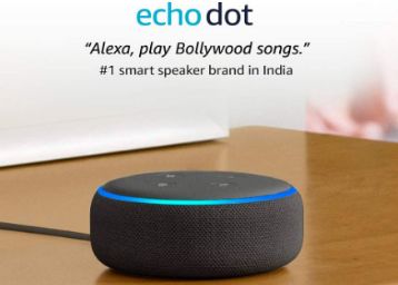 Echo Dot (3rd Gen) – New and improved smart speaker with Alexa