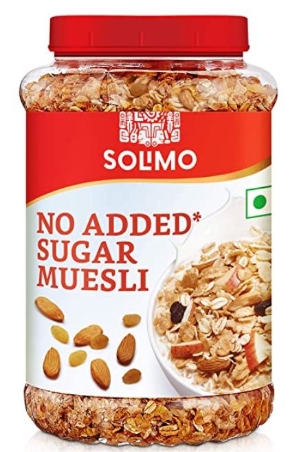 Amazon Brand Solimo - No Sugar Muesli 1kg
