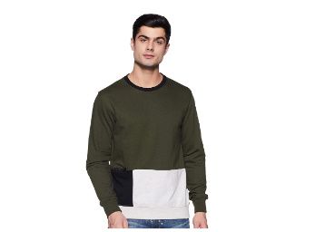 Amazon Brand - Inkast Denim Co. Men Sweatshirt At Just Rs.445