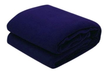 Exporthub Premium Blue Polar Fleece Ac Blanket At Just Rs.319