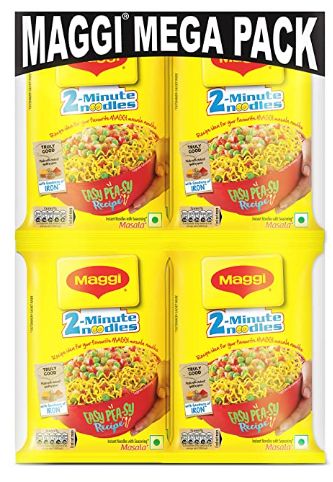 Maggi 2-Minute Masala Instant Noodles, 70 grams (Pack of 12)