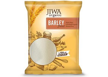 JIWA healthy by nature Organic Barley Flour, 750 Grams at Just Rs.125