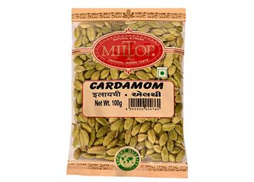 Miltop Premium Cardamom Green Whole (ELAICHI), 100g at Just Rs.245