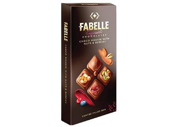 Fabelle Milk Choco Mousse with Nuts and Berries Bar at Just Rs.346