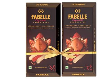 Fabelle Strawberry Cheesecake - Chocolate Pack of 2 at Just Rs.525