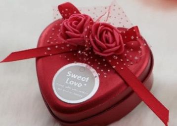 Decorative Gift Box Cute Heart Shaped | Jewellery Box