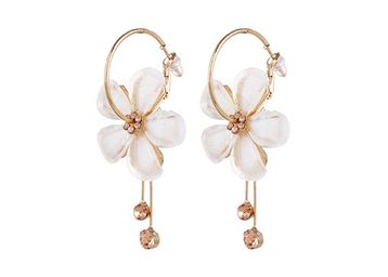 YouBella Jewellery Gold Plated Floral Earrings for Girls and Women at Just Rs.187