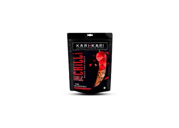 Kari Kari Chilli Garlic | Premium Japanese Snacks | Unique Flavours | Crunchiest | Healthy binging with Zero-Trans Fat | Rich In Protein, Roasted Crackers 60g