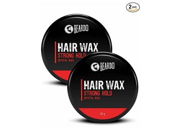 Beardo Strong Hold Hair Wax (50g (Pack of 2) at Just Rs.285